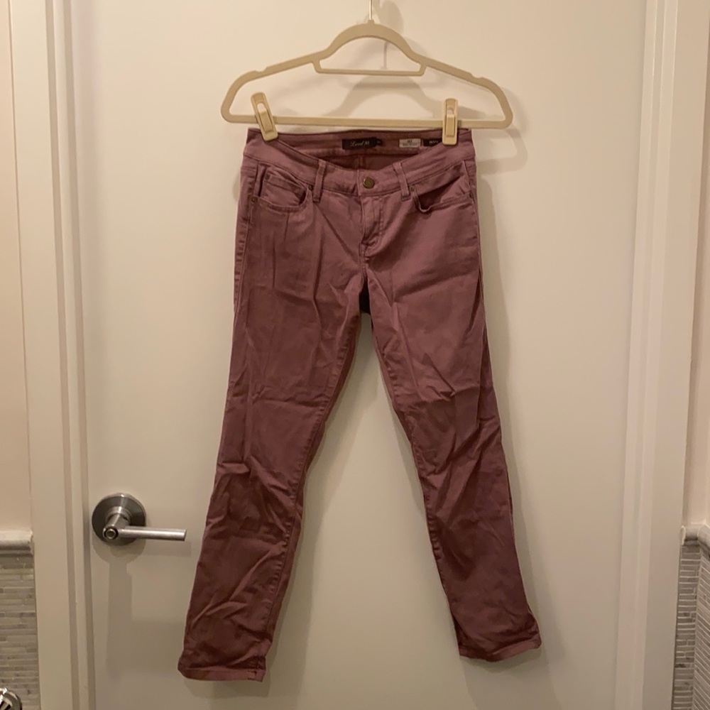 Level 99 Petite lily purple jeans.